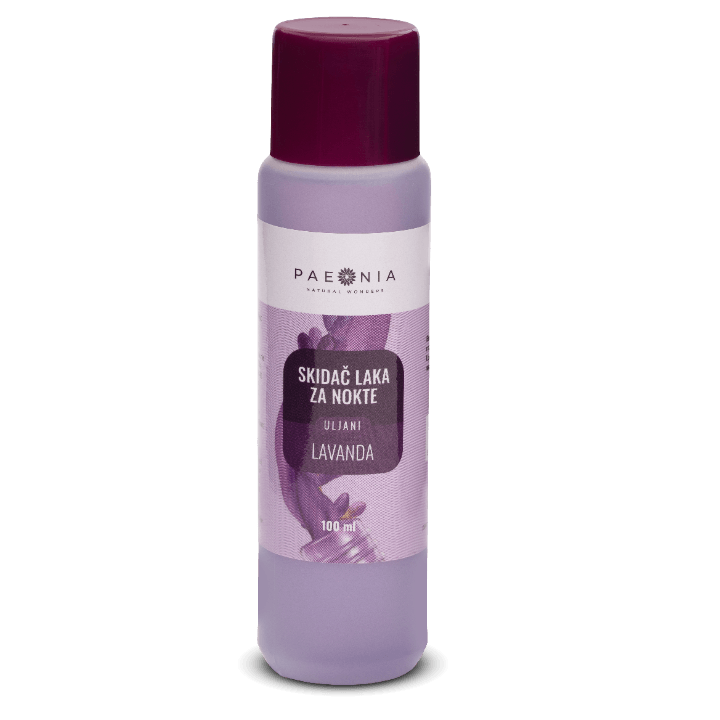 Paeonia Skidač laka za nokte Lavanda, 100 ml