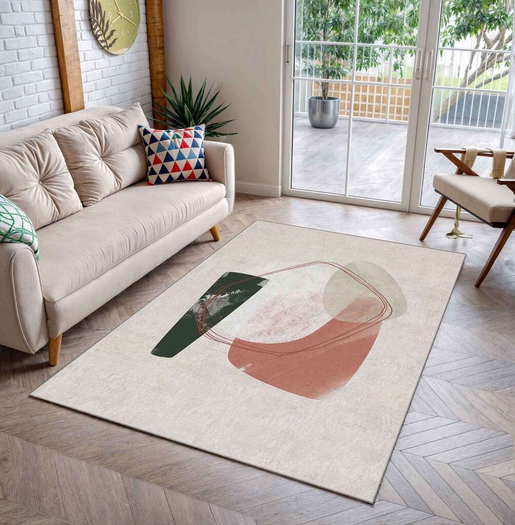 Conceptum Hypnose Tepih Shml3, Pravougaoni, 160 x 230 cm, Krem