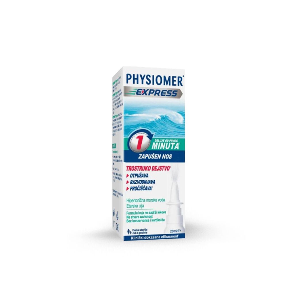 Physiomer Sprej za nos Express, 20ml