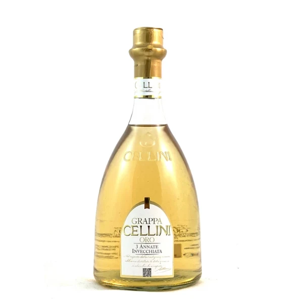 Grappa Rakija Cellini Oro 3 Annate Invecchiata, 0.7l