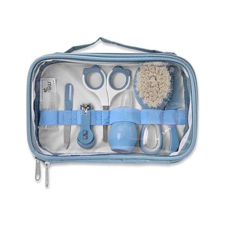 Lorelli Set za negu beba sa kutijom za putovanje Moonlight, Svetloplavi