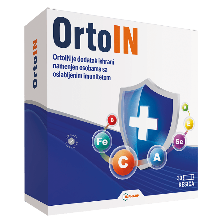 Inpharm Ortoin Kesice za imunitet i prehladu, 30 komada