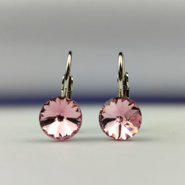 Alp Crystal Ženske minđuše ER8KL, Roze