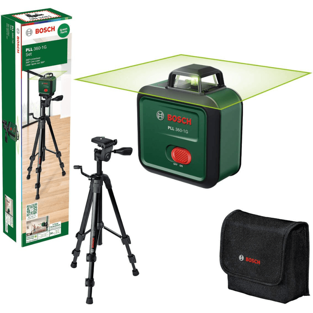 Bosch Samonivelišući linijski laser PLL 360-1G+stativ, 0603663M01