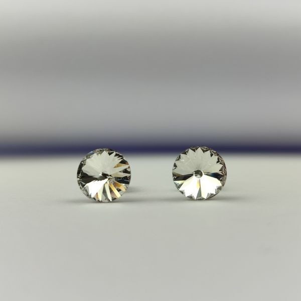 Alp Crystal Ženske minđuše ER8, Srebrne boje