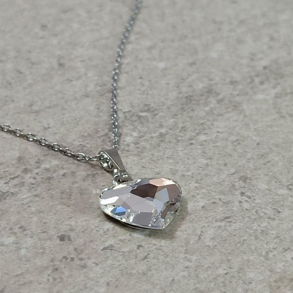 Alp Crystal Ženska ogrlica PH14FLP, Srebrne boje