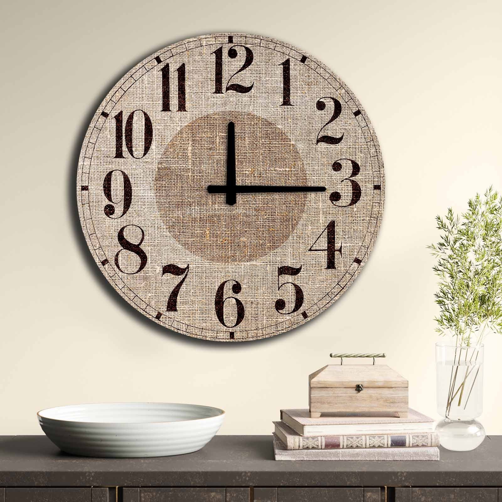 Wallity MDF Zidni sat 50cm Šareni