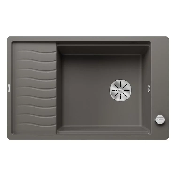 BLANCO Sudopera Elon XL 6 S-F, 770x490x190mm, Sa priborom, Tamnosiva