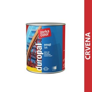ZORKA Duropal emajl lak, 0.7l, Crveni