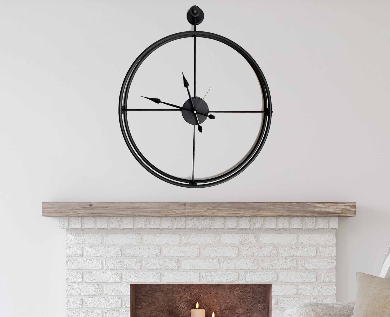 Wallity Zidni sat 58x68x7cm Crni