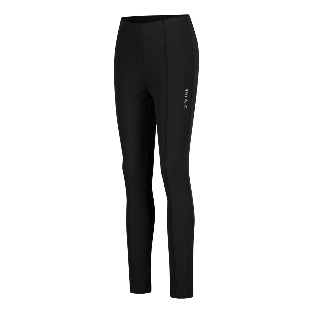 DIVINE Ženske ski helanke Patrizia, Crne