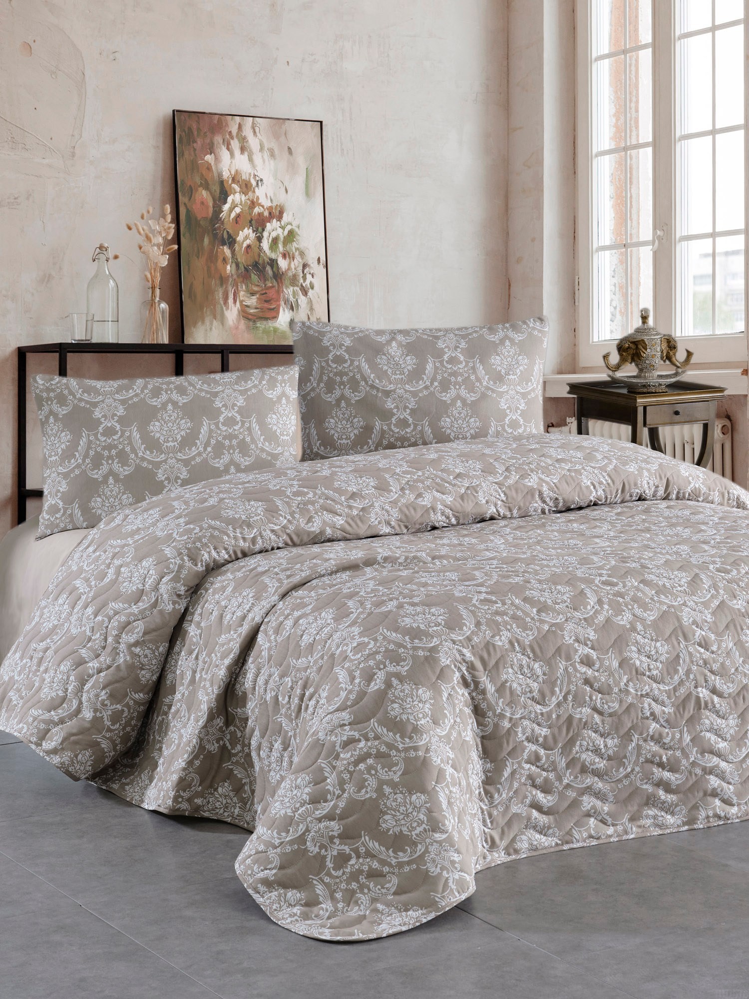 L'essentiel Maison Prekrivač za francuski ležaj Braon