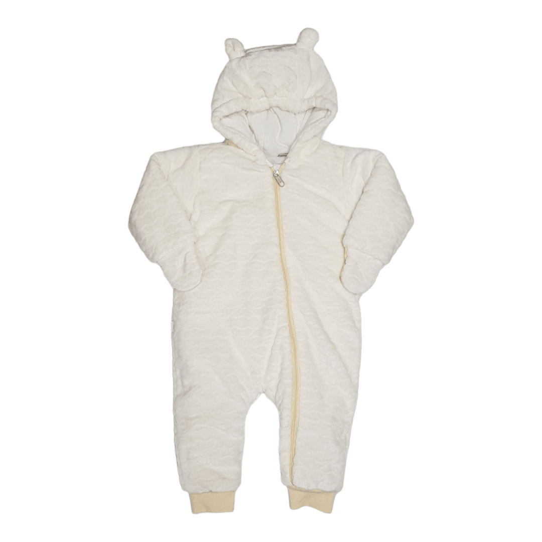 MILBI Skafander za bebe bez stopala, Krem