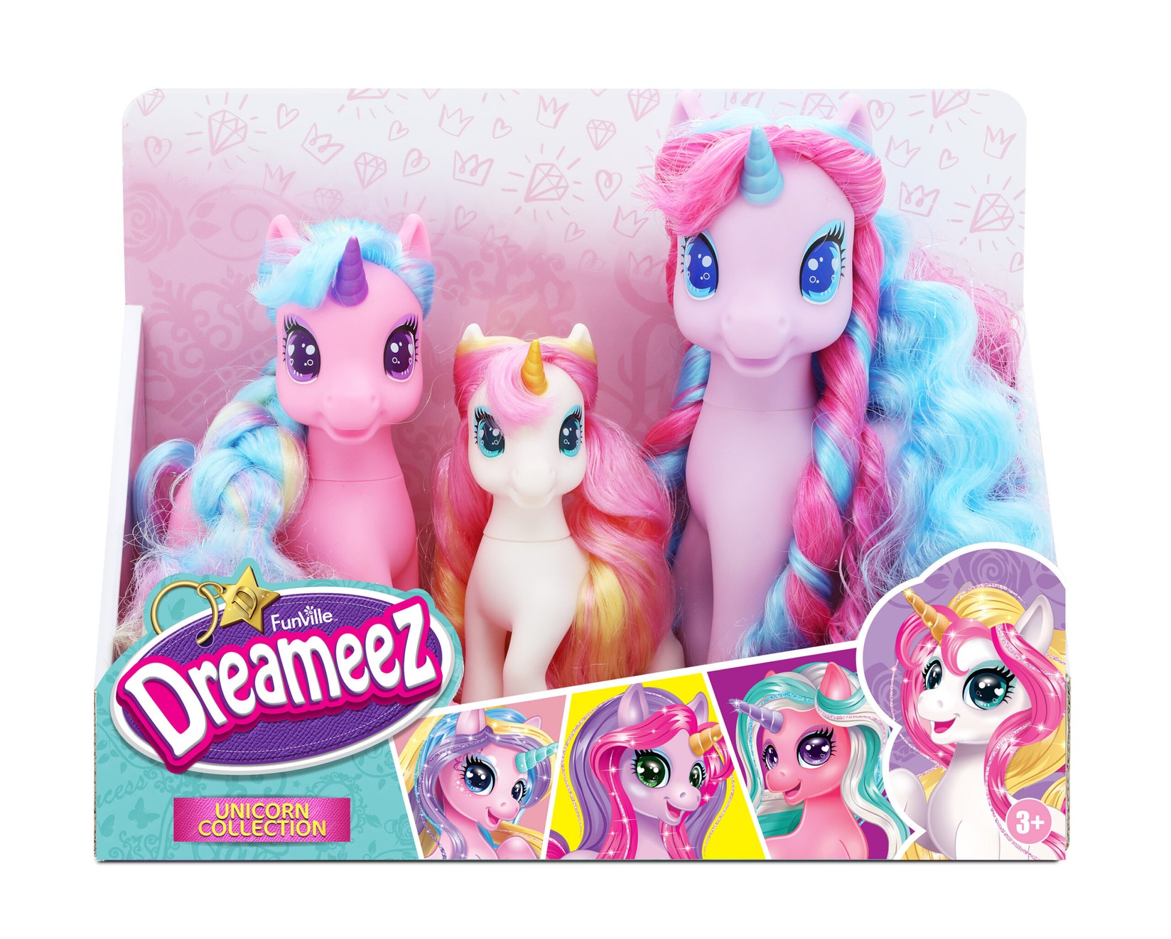 DREAMEEZ Jednorog, 3 komada