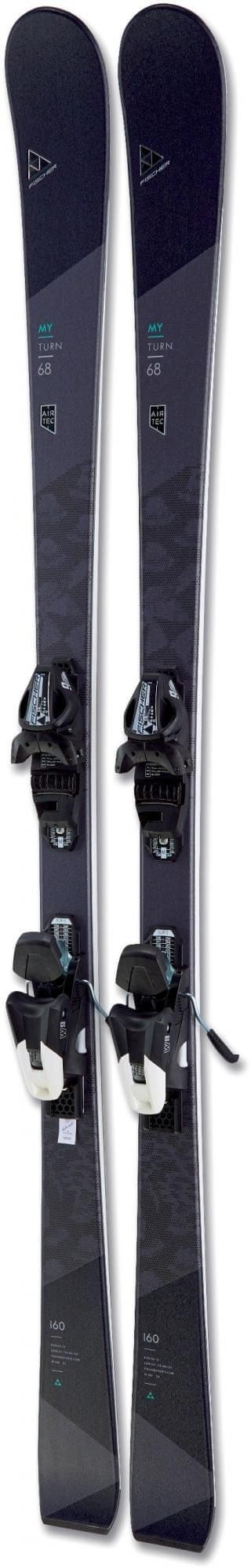 FISCHER Set Skija My Turn 68 Slr2 Women i Vez Rs9 Gw Brake 78, Sive