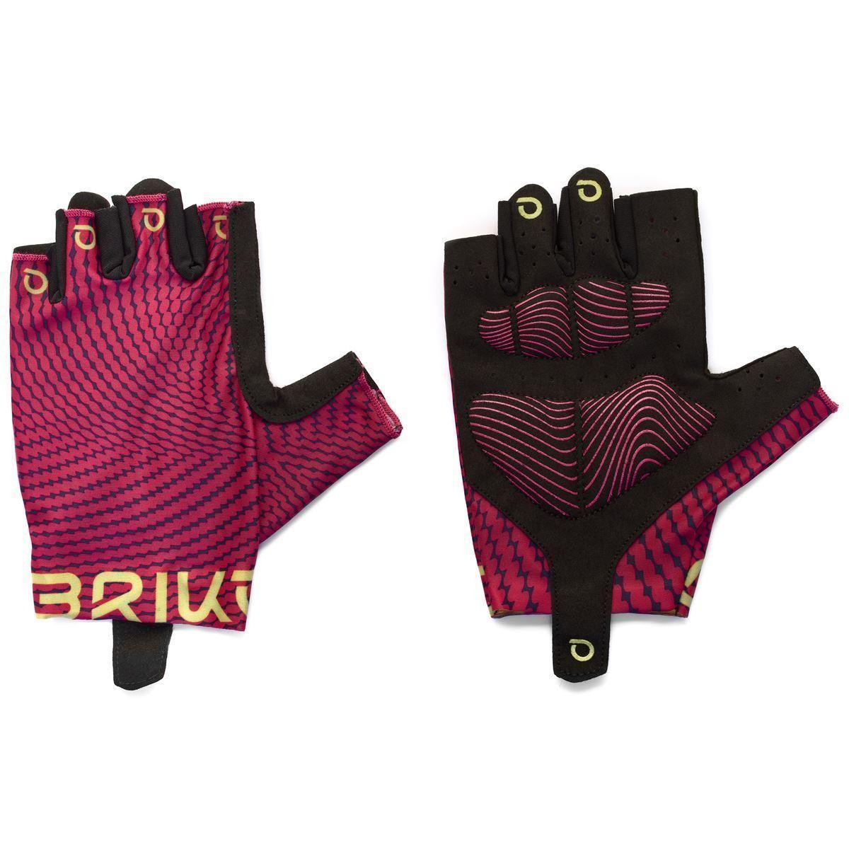 BRIKO Ženske biciklističke rukavice Classic 2.0, Bordo