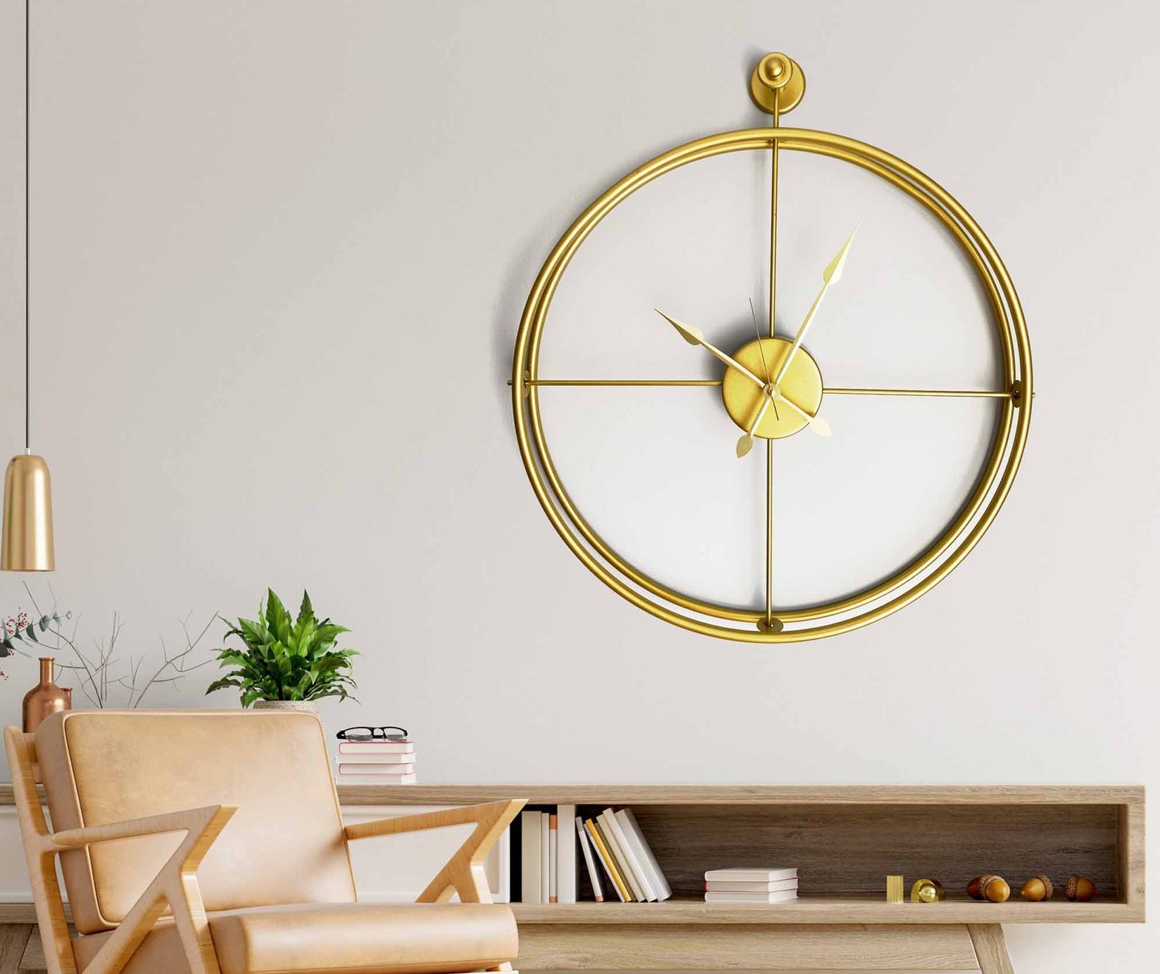 Wallity Zidni sat 58x68x7cm Zlatni