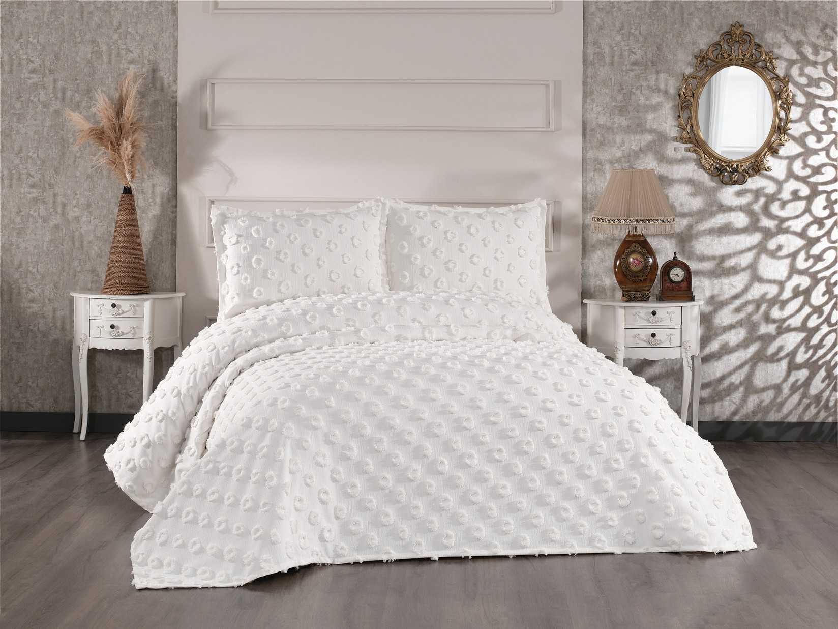 L'essentiel Maison Komplet posteljina za francuski ležaj Krem