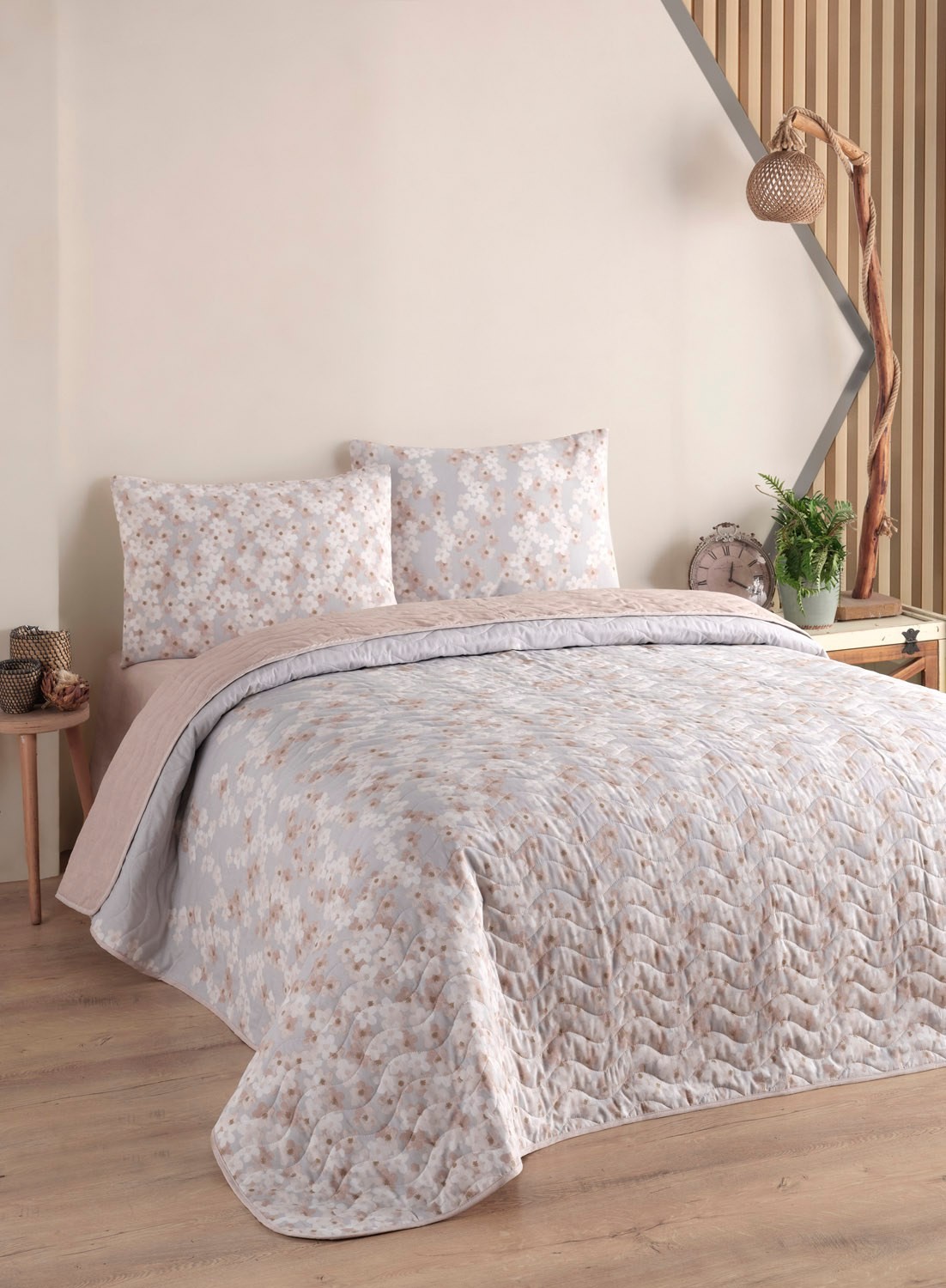 L'essentiel Maison Prekrivač za francuski ležaj Roze