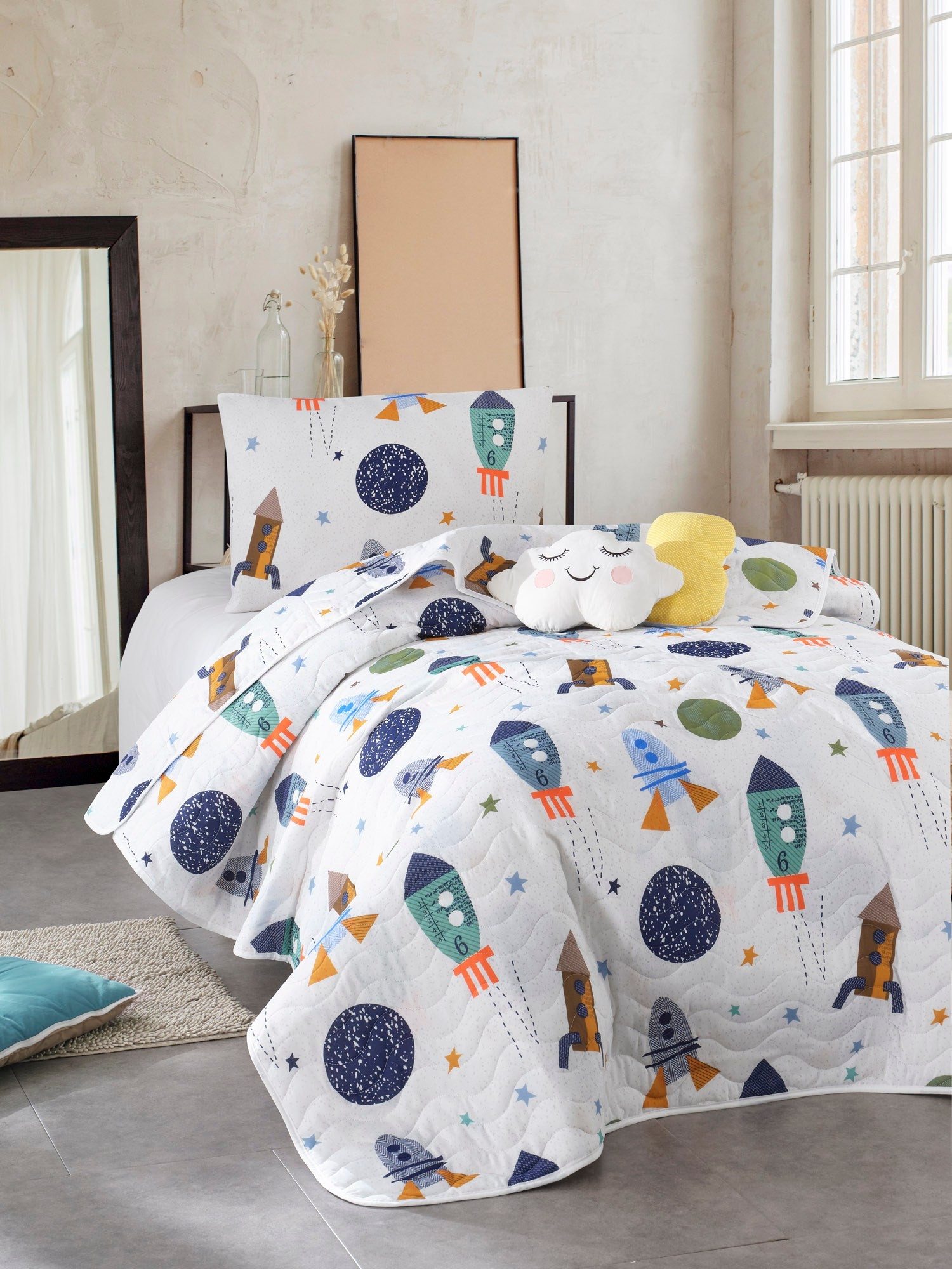 L'essentiel Maison Komplet posteljina za single krevet Šarena