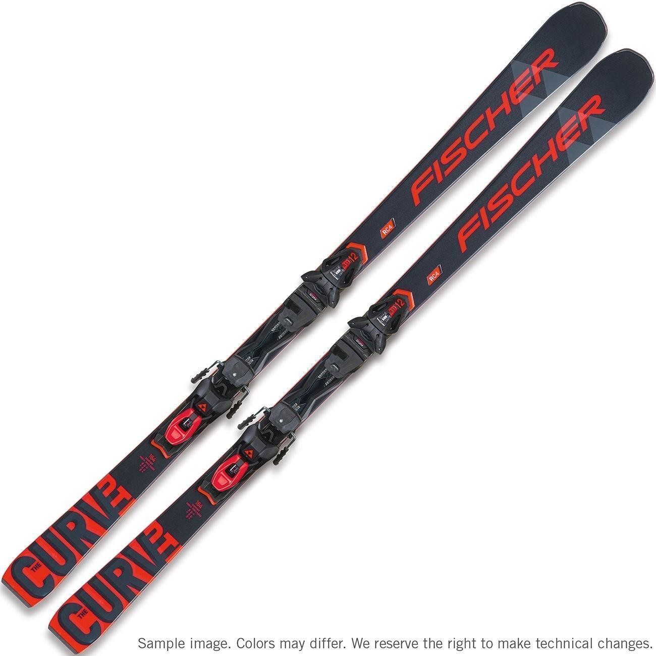 FISCHER Set Skije The Curv Dti Allride i Vez Rs11, Crne