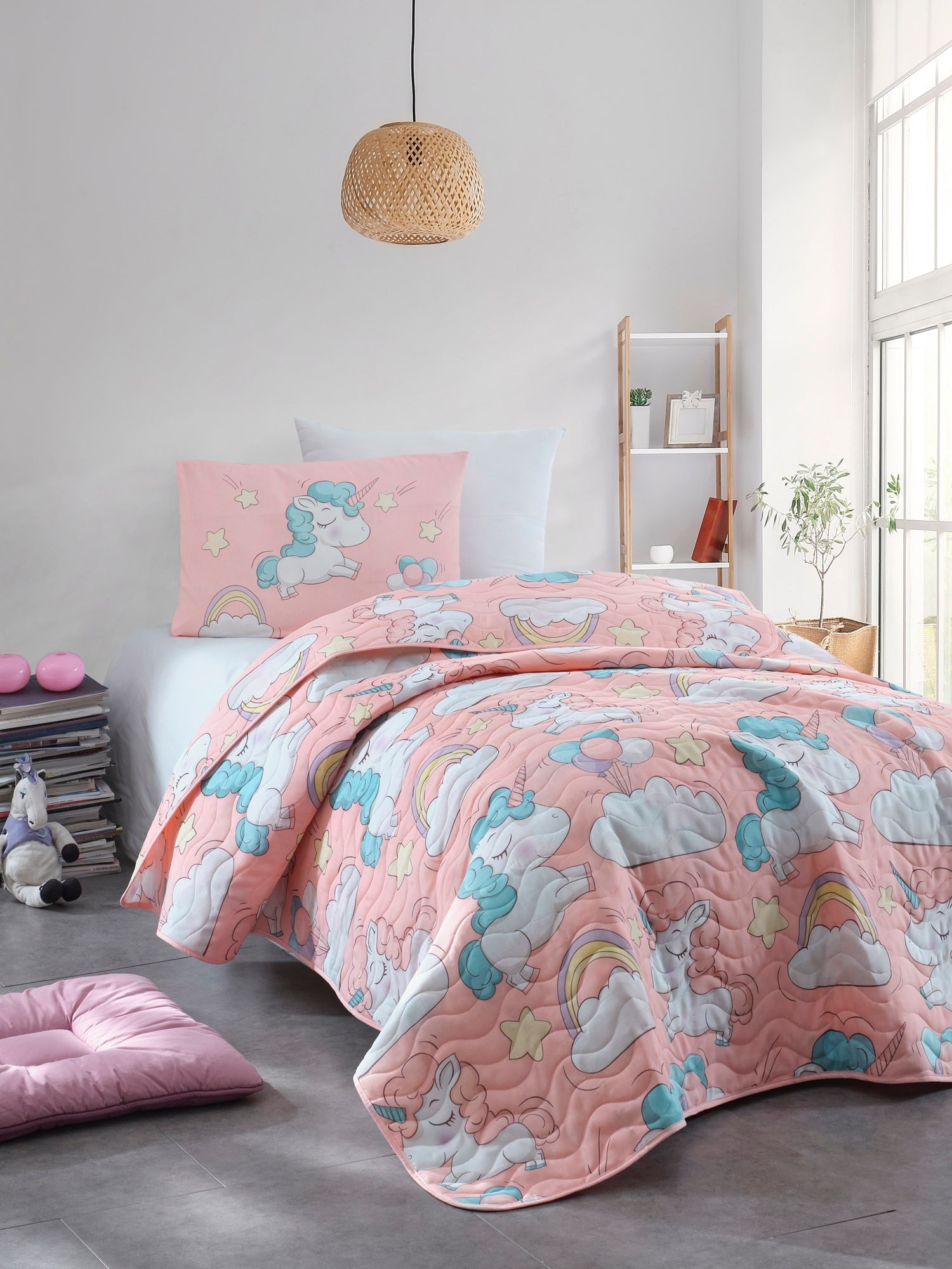 L'essentiel Maison Komplet posteljina za single krevet Šarena