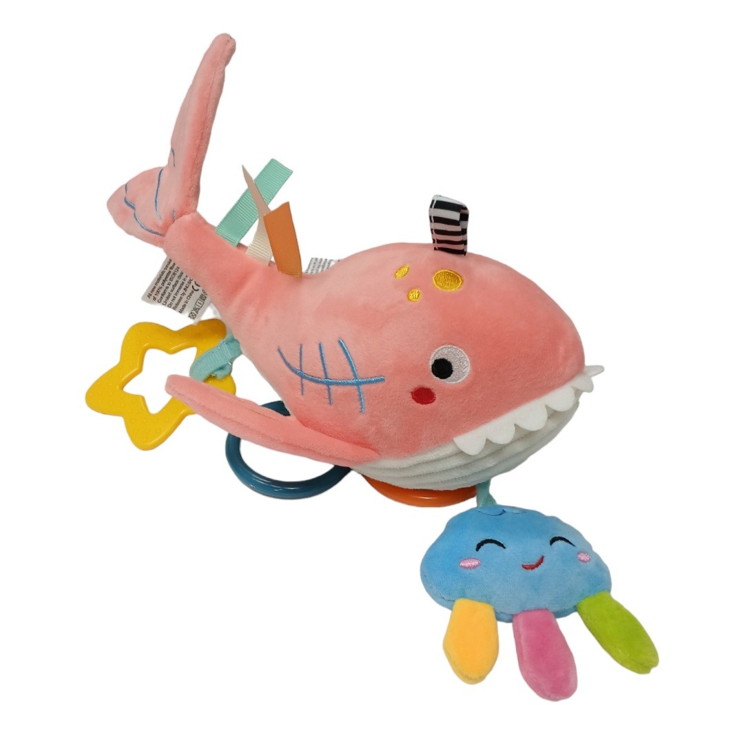 SUNNOZY Muzička igračka za bebe Kit, 0+m, Roze