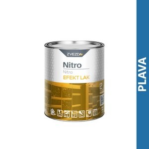 ZVEZDA Nitro efekt lak, 0.75l, Plava