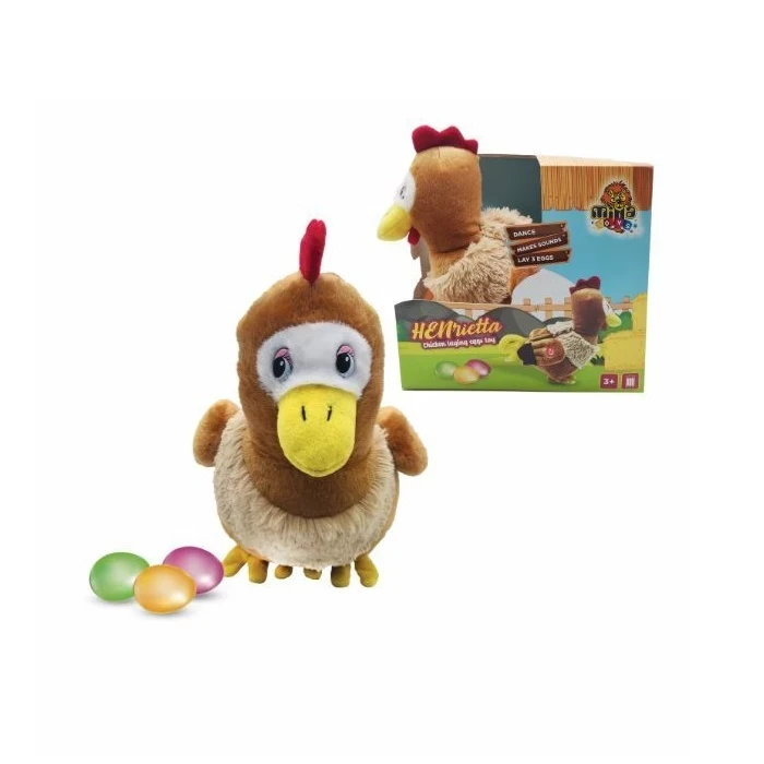 Plišana igračka Koka Henrietta 55-71204, Braon