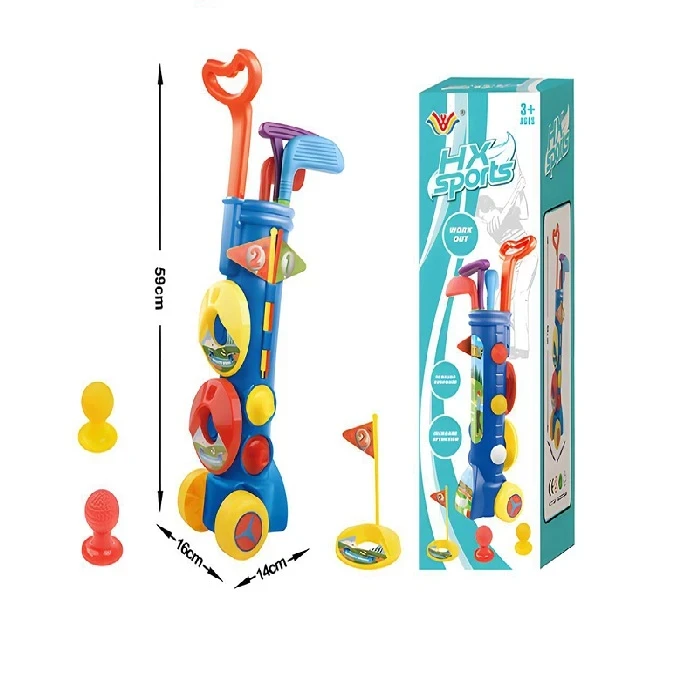 Golf kolica sa štapovima i lopticama 777-5