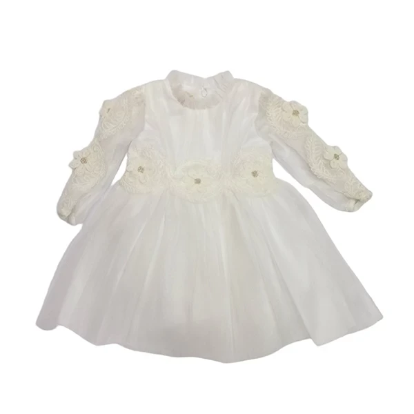 VRABAC Haljina za devojčice 10531, Bela