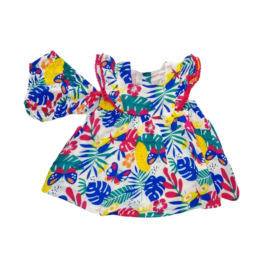 VRABAC Haljina za bebe FRILL2, Šarena