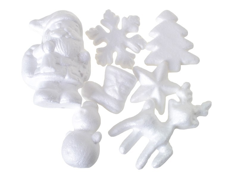 STATOVAC dekoraciјe, miks, 7/1, stiropor za rukotvorine, 137738