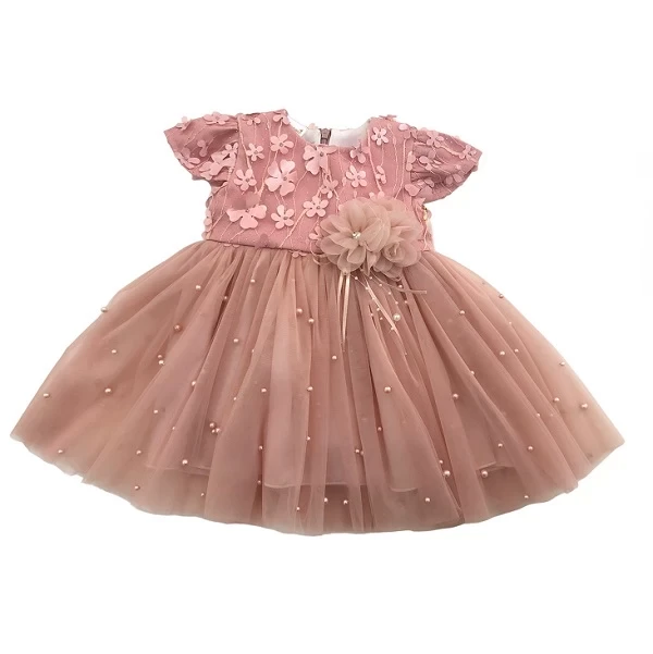 VRABAC Haljina za bebe 4248, Roze