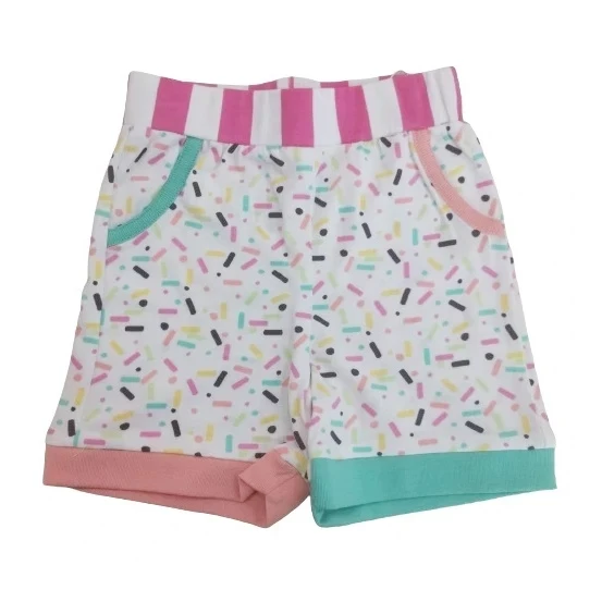 VRABAC Šorc za devojčice 3029, Šareni