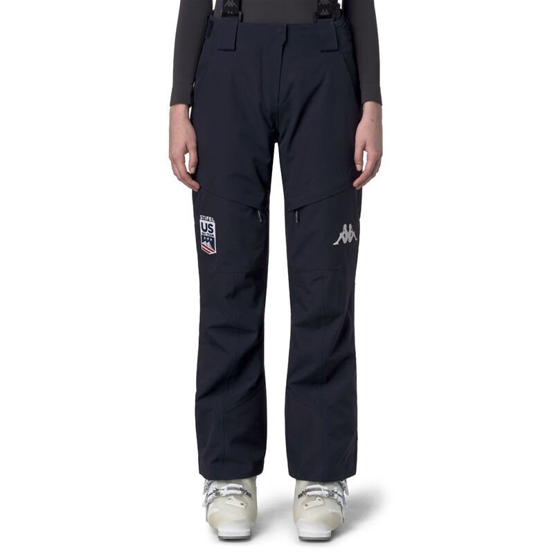 Kappa Ženske ski pantalone 6CENTO 665C US, Teget