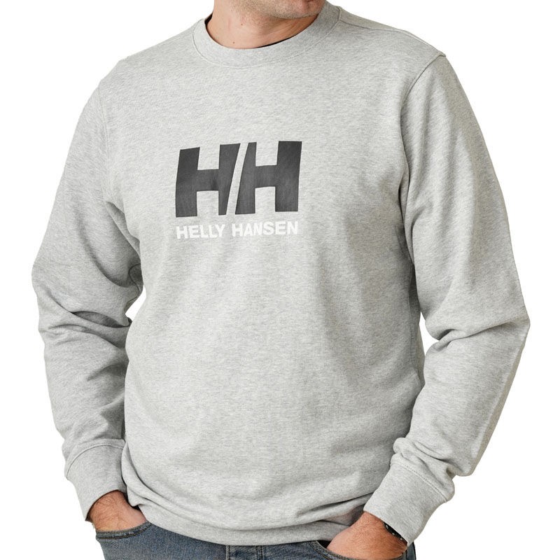 Helly Hansen Muški duks HH Logo Crew, Sivi