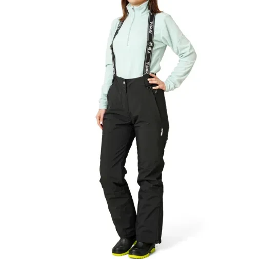 Brugi Ženske ski pantalone, Crne