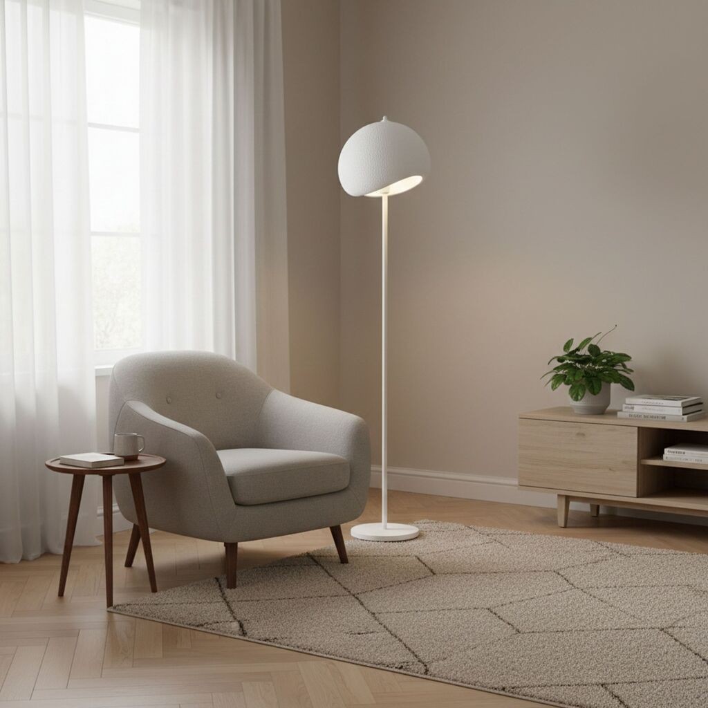 Opviq Podna lampa Yontu 15854, 40 W, 170 cm, Bela