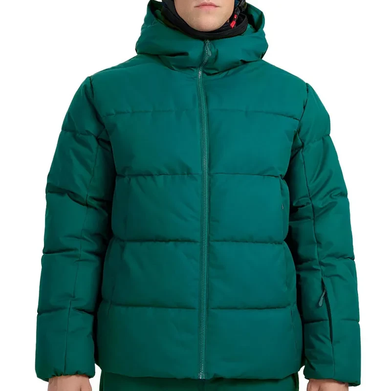 4F Muška ski jakna sa kapuljačom M0788, Zelena