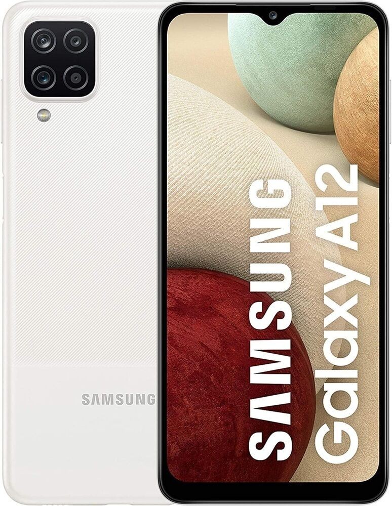 Samsung Refabrikovani mobilni telefon Galaxy A12 4G, 6.5", 1600 x 720, 60 Hz, 48 MP, 8 MP, 4/64GB, Beli