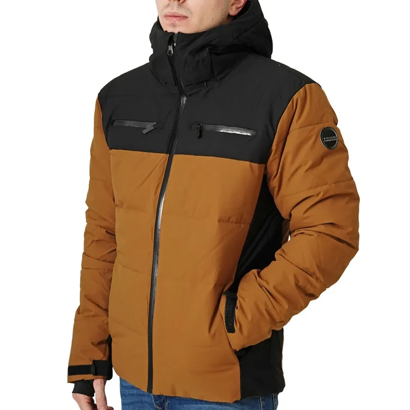 Ice Peak Muška jakna sa kapuljačom Everman, Braon