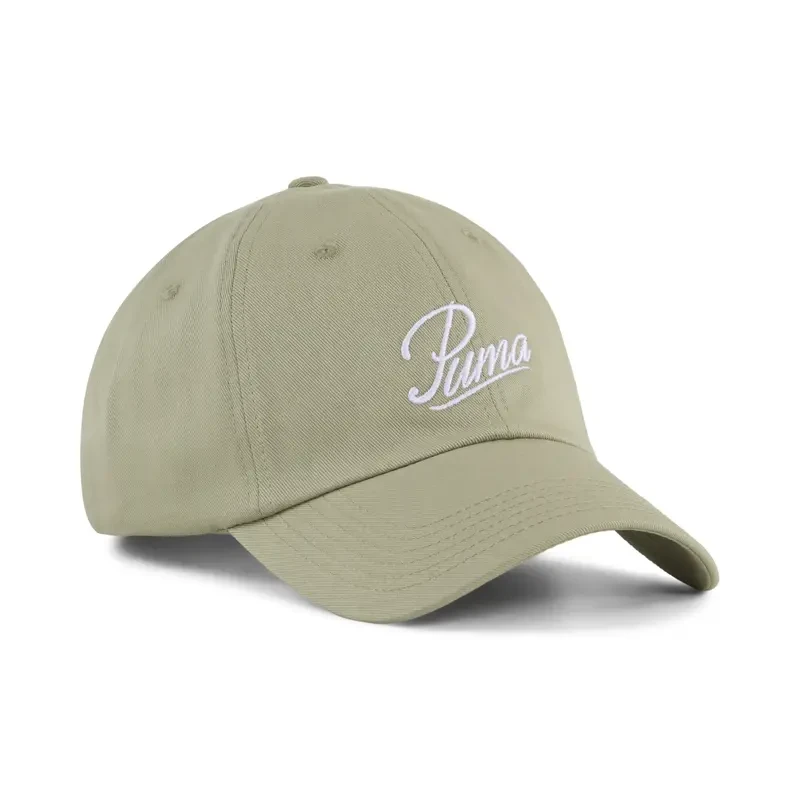 Puma Ženski kačket Ess Script Logo Dad Cap, Zeleni