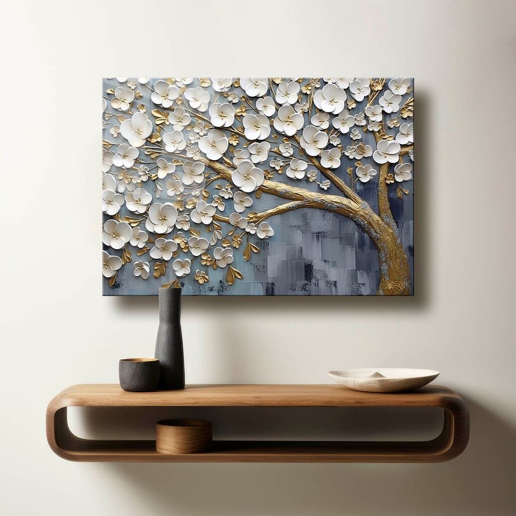 Wallity Dekorativna slika na kaljenom staklu Camtbl-040, 60 x 90 cm, Šarena