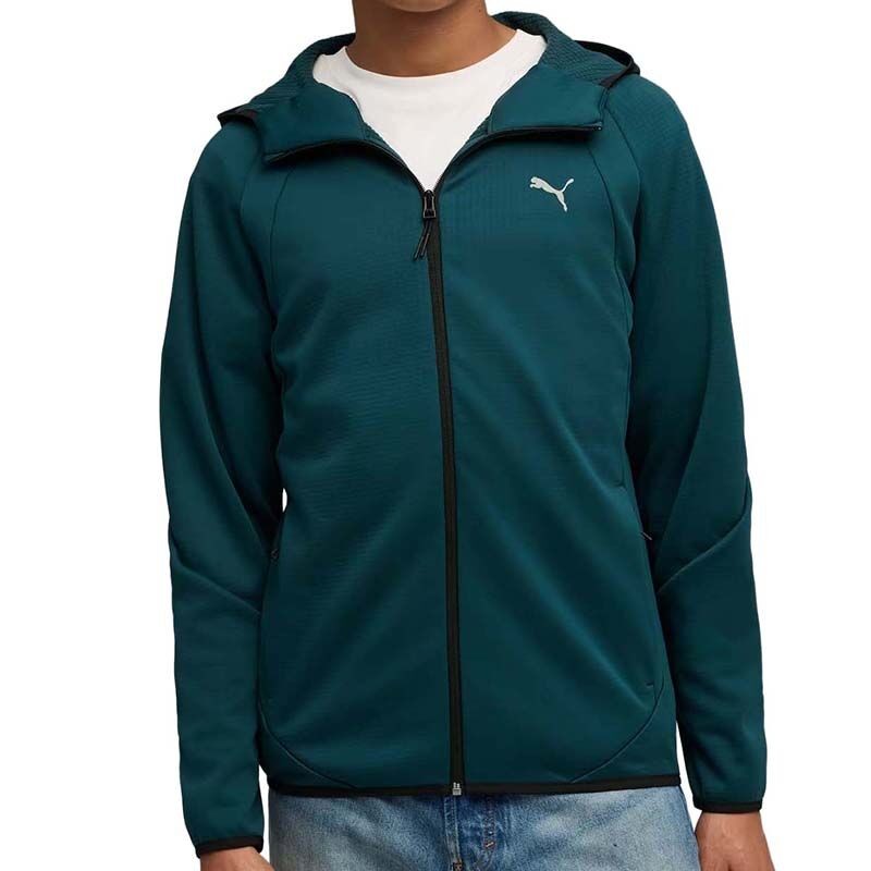 Puma Muški duks Evostripe Warm, Plavi