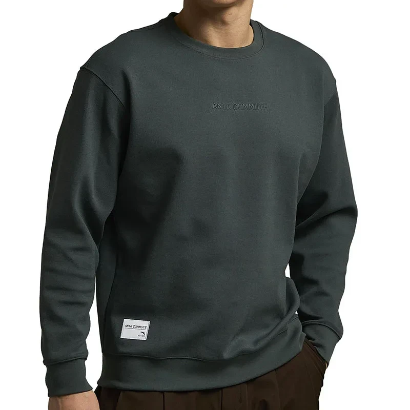 Anta Muški duks, Okrugli izrez, Tamnosivi