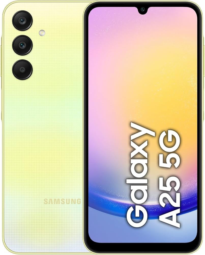 Samsung Refabrikovani mobilni telefon Galaxy A25 5G, 6.5", 2340 x 1080, 120 Hz, 50 MP, 13 MP, 6/128GB, Žuti