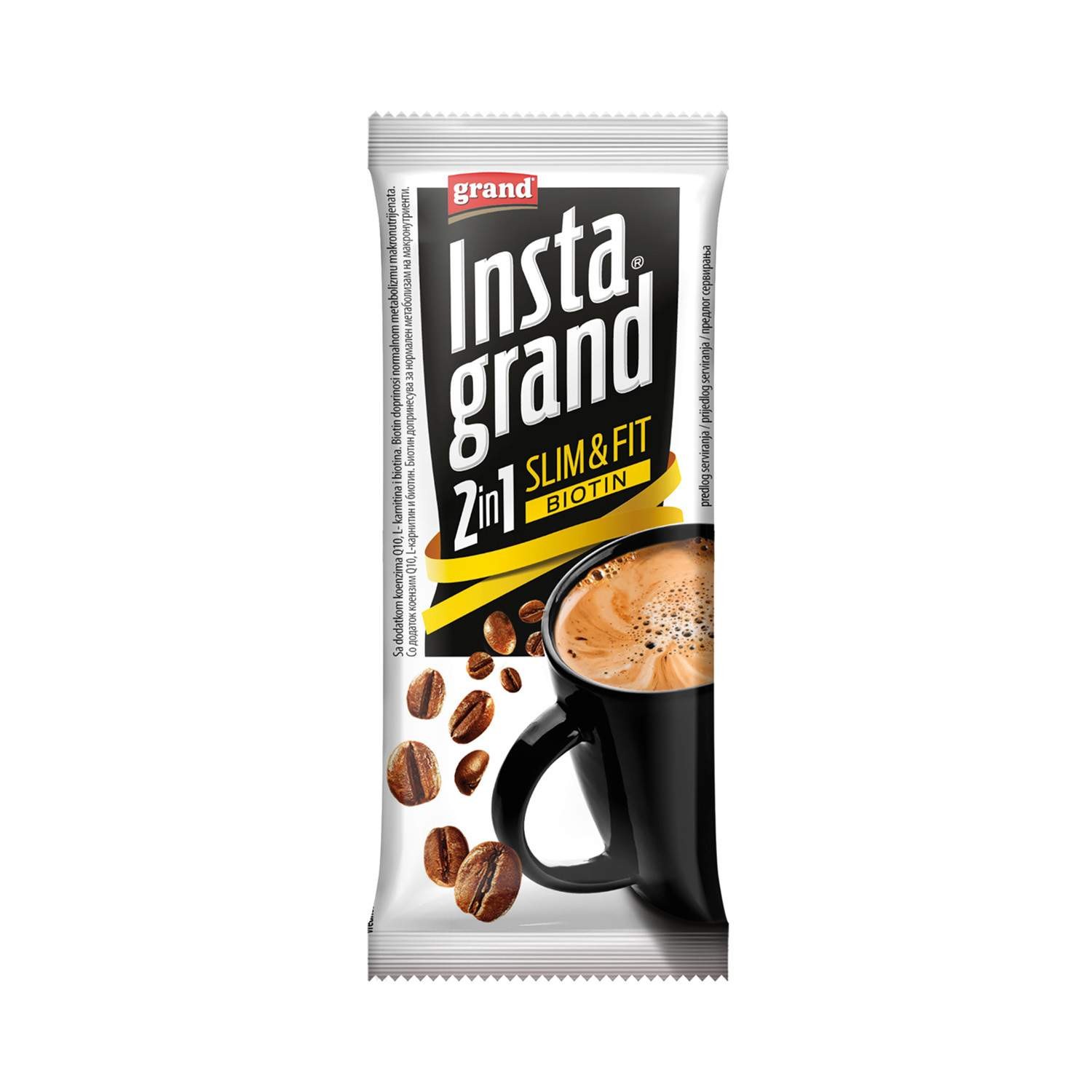 Grand Instant kafa 2u1 Slim&Fit, 12.5g