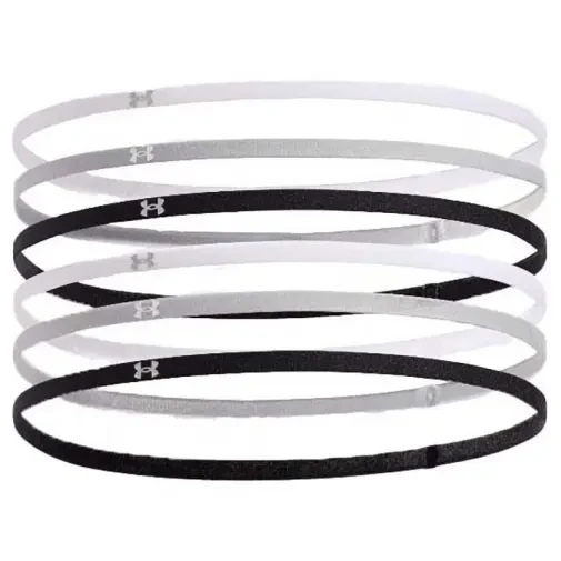 Under Armour Ženska traka za glavu W Mini Elastic, 6 komada, Višebojne