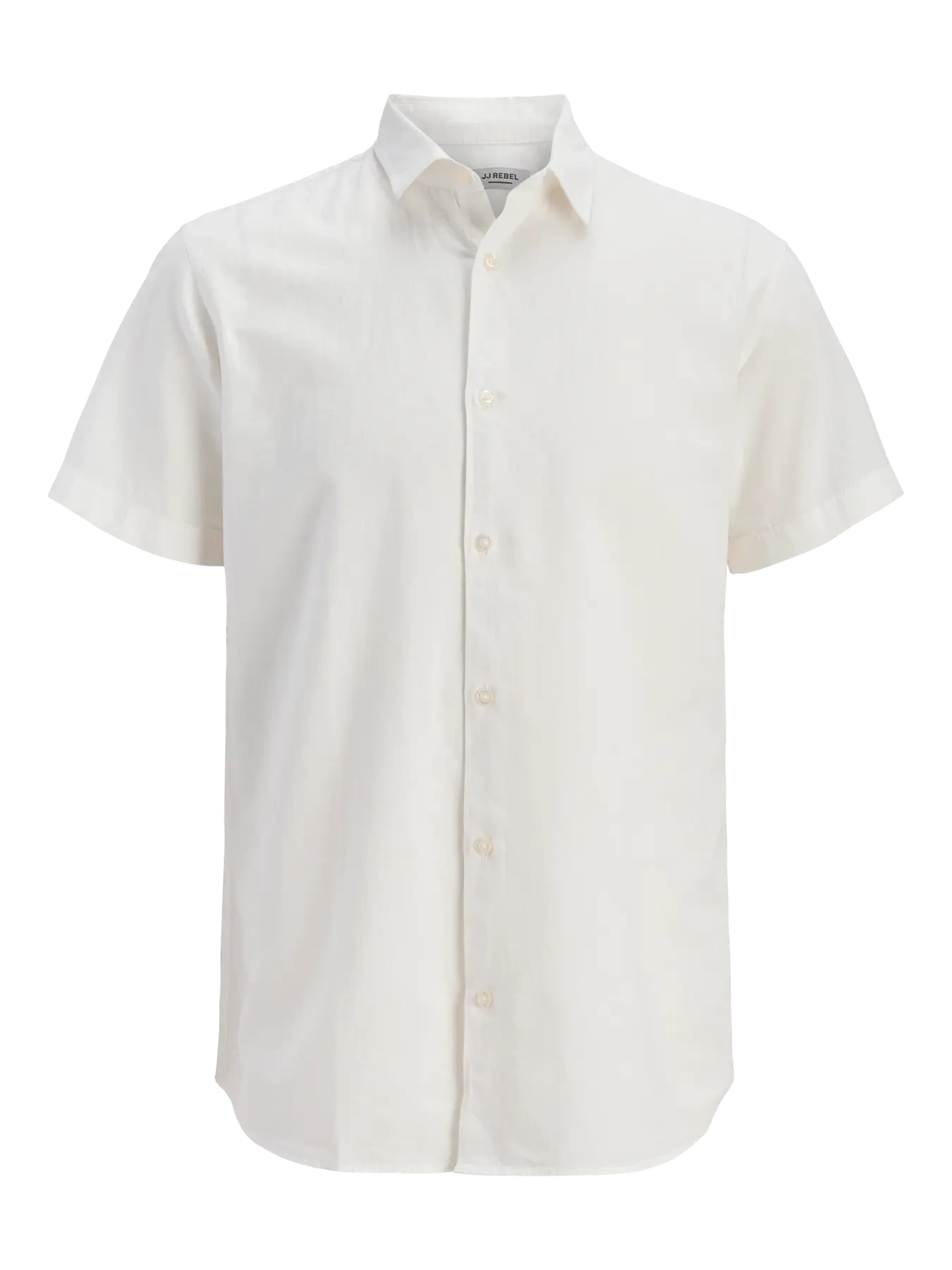 JJ REBEL Muška košulja na kratke rukave 12270668, Bela